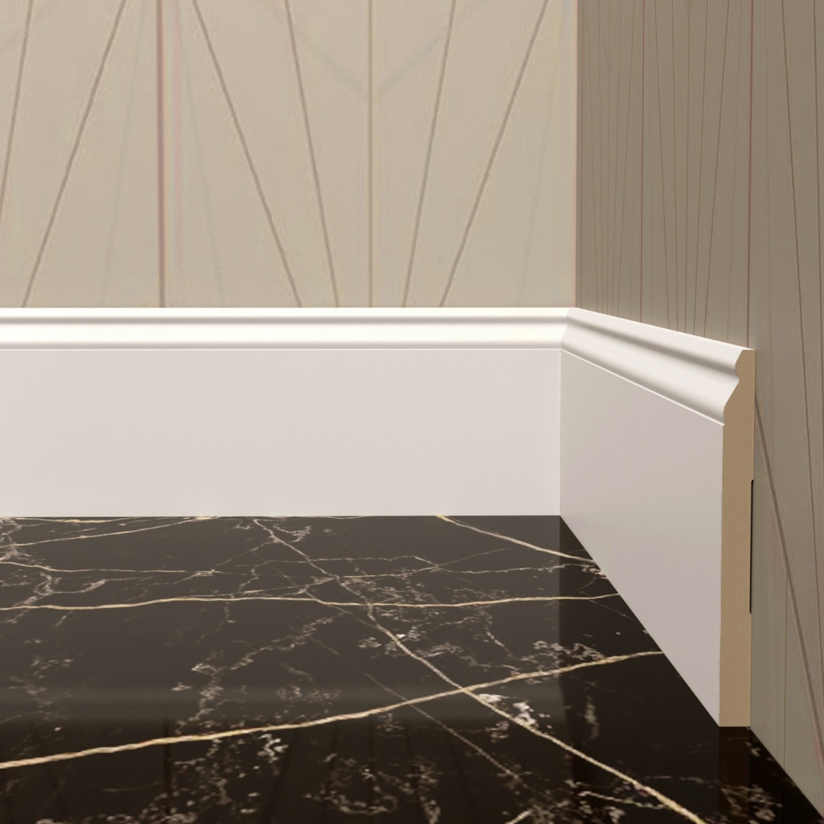 Плинтус под покраску Ultrawood Base 0007 i 2000х183х14 мм